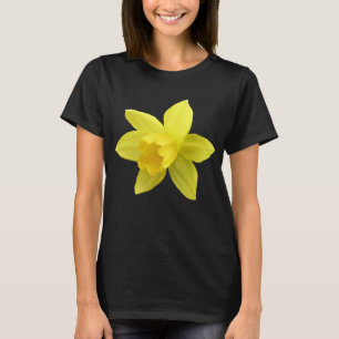 Single Yellow Daffodil Bloom T-Shirt