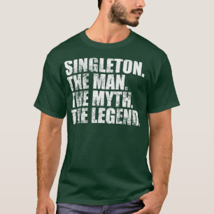 Singleton Singleton Familienname Singleton Nachnam T-Shirt