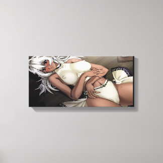 SingleZ "Lust" Hot Hentai Babe Canvas Print Leinwanddruck