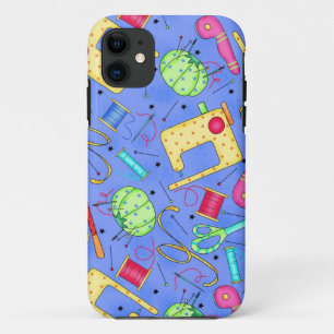 Singrün-blauer nähender Begriffe iPhone Kasten Case-Mate iPhone Hülle