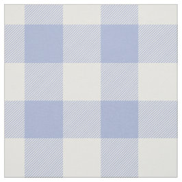 Singrün-blaues Büffel-Karo-Muster Stoff