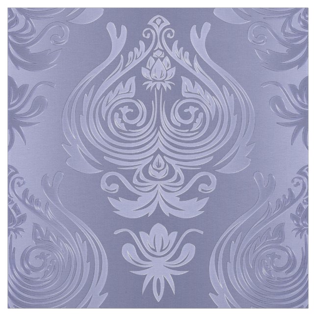 Singrün-Stahlblumenspitze-Damast Stoff (Muster)