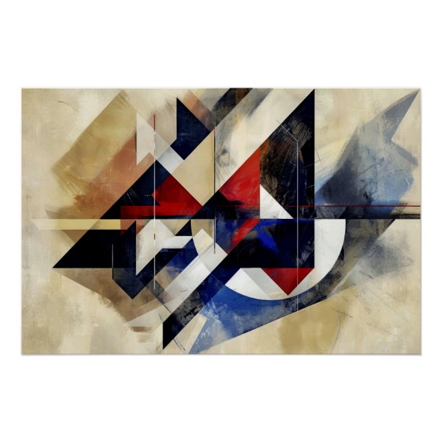 Singular Abstraction Poster (Vorderseite)