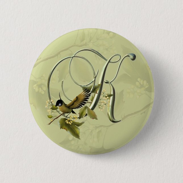 Singvogel Anfangsk Button (Vorderseite)