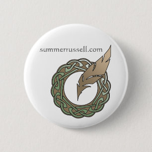 Singvogel-Feder-Button - Offsetentwurf Button