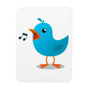 Singvogel Magnet
