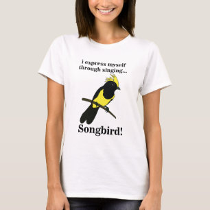 Singvogel Meise Vogel Lustiger Vogelbeobachtung Vo T-Shirt