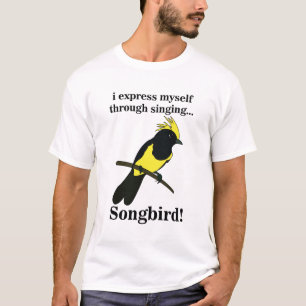 Singvogel Meise Vogel Lustiger Vogelbeobachtung Vo T-Shirt
