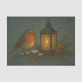 Singvogel mit warmer Laternen-Seidenpapier Seidenpapier