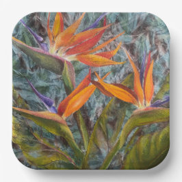 Singvogel Pappteller