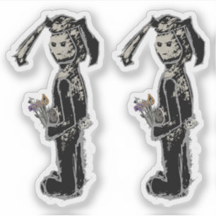 sinibunny aufkleber