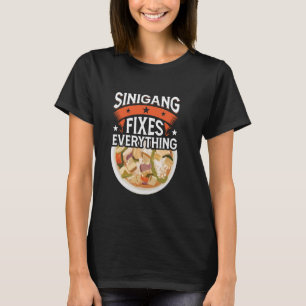 Sinigang Suppe Philippinen Essen Liebhaber Filipin T-Shirt