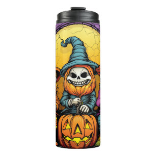 Sinister Skeleton Gnomes Thermosbecher