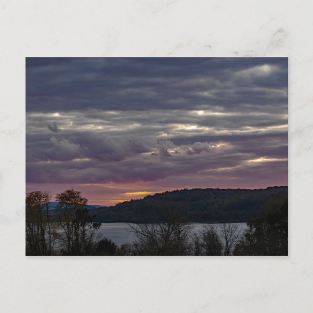 Sinister Sunset Postkarte (Vorderseite)