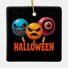 Sinister Süßigkeiten Halloween Keramikornament