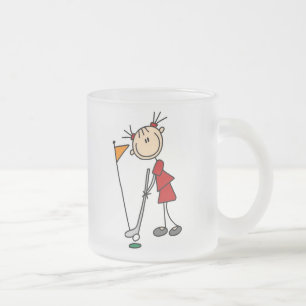 Sinken des Schlags von der grünen Tasche Mattglastasse