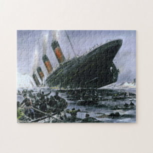 Sinkende RMS Titanic Puzzle
