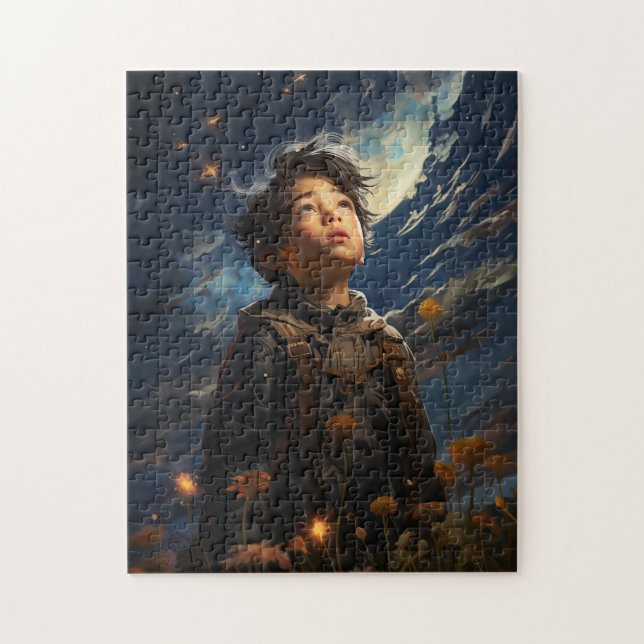 Sinkende Sterne wollen Puzzle (Vertikal)