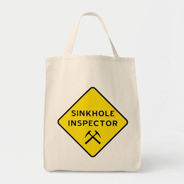 Sinkhole-Inspektor-Taschen-Tasche Tragetasche (Vorne)