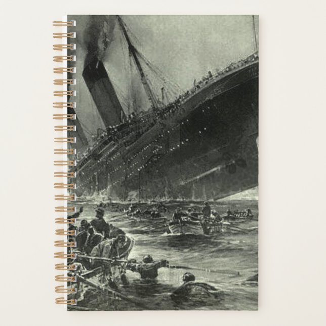 Sinking RMS Titanic Planer (Vorderseite)