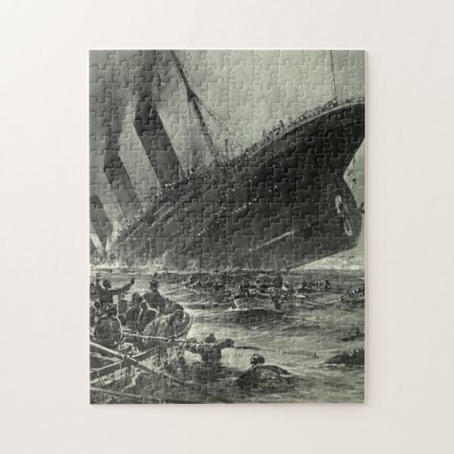 Sinking RMS Titanic Puzzle (Vertikal)