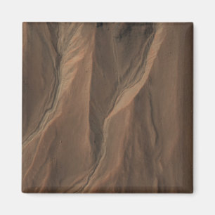 Sinkkasten am Rand des Hale Kraters, Mars Magnet