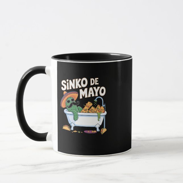 Sinko de Mayo Cinco De Mayo Cactus Funny Tasse (Links)