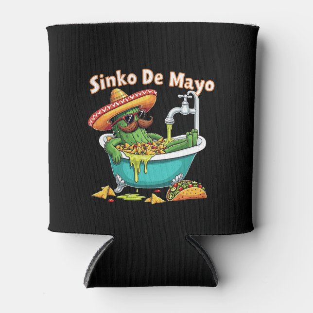 Sinko de Mayo"Funny Cinco de Mayo Cactus Dosenkühler (Vorderseite)