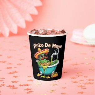 Sinko de Mayo"Funny Cinco de Mayo Cactus Pappbecher