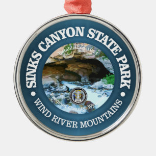 Sinks Canyon SP Ornament Aus Metall