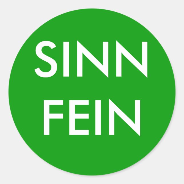 Sinn Fein Sticker (Vorderseite)