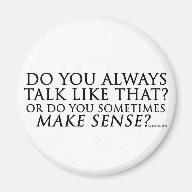 Sinn machen magnet (Vorne)