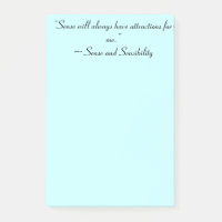 Sinn wird mich immer anziehen Jane Austen Zitat