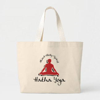 Sinneskörper-Geist Hatha Yoga Jumbo Stoffbeutel