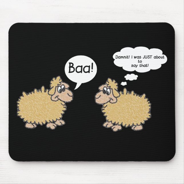 Sinnesleser Mousepad (Vorne)