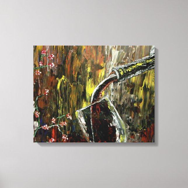 Sinnliche Momente Leinwanddruck (Vorderseite)