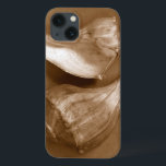 Sinnliche Muscheln Case-Mate iPhone Hülle<br><div class="desc">Renee W. Stramel nimmt diese Tritonshorn-Muscheln in einem schönen Sepiaton gefangen. Dieses Vintage Stück Kunst ist ein perfekter Zusatz zu allen möglichen Seeanemonenliebhabern. Erhalten Sie Ihren Kunstdruck heute auf Ihrem Produkt.</div>