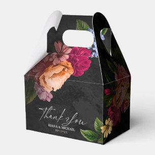 Sinnliche Nächte Blumenhochzeit Danke, ID829 Gefal Geschenkschachtel