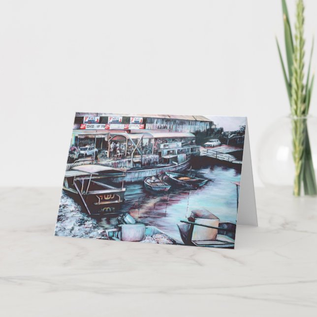 Sinnlicher Vorlauf zur Abenddämmerung, Jaffe, Isra Karte (Vorderseite)