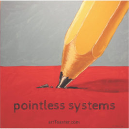 sinnlose Tablette auf einem Laptop Aufkleber