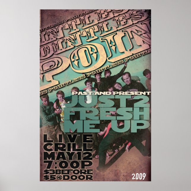 Sinnloses Konzert 2009 Poster (Vorne)