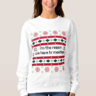 Sinnloses Meeting Survivor Ugly Sweater - Sweatshirt