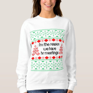Sinnloses Meeting Survivor Ugly Sweater - Sweatshirt