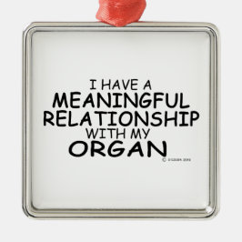 Sinnvolle Relation Organ Ornament Aus Metall