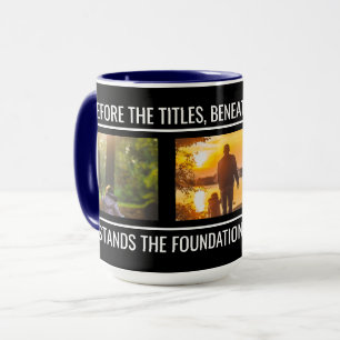 Sinnvolles Inspirierendes Vatertags-Tasse Tasse