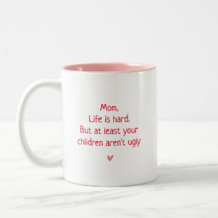 Sinnvolles Niedliches Funny Mug Geschenk für Mama Zweifarbige Tasse