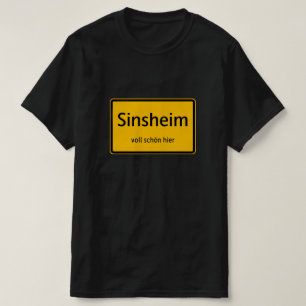 Sinsheim Herren Männer T-Shirt Tshirt Shirt