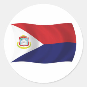 Sint Maarten Flag Sticker