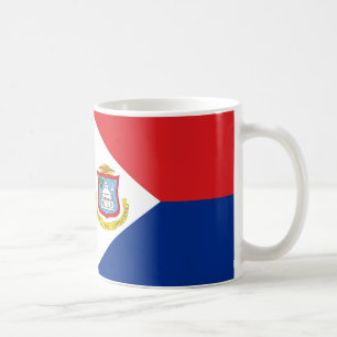 Sint Maarten Flag Tasse feiern Karibikstolz