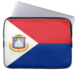 Sint Maarten Flagge Laptopschutzhülle